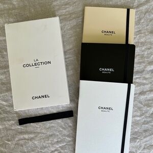 CHANEL Beauté Exclusive Gift Set | Set of 3 Branded Notebooks